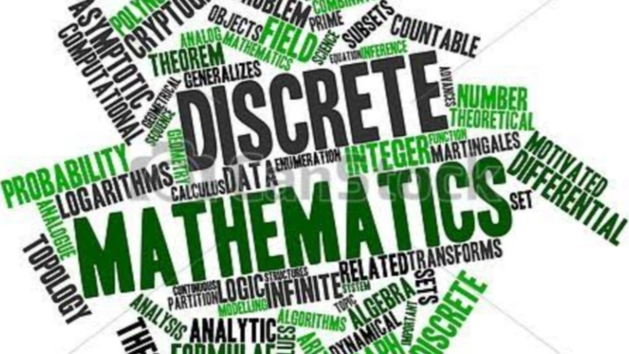 Discrete mathematics. Облако слов математика. Дискретная математика логотип. Эмблема математика и Информатика.